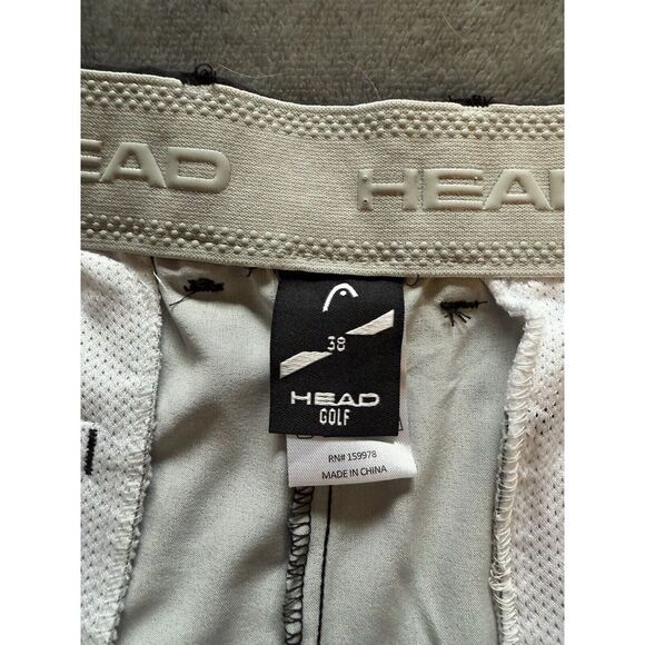 Head Golf‎ Shorts Grey Flat Front Chinos Men's Size 38 - Picture 5 of 8